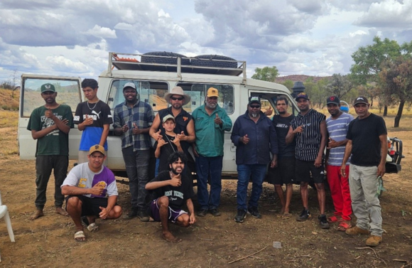 Fellas at RDK Outstations program