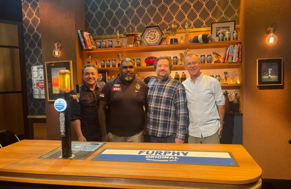 Sam Pang, Mick Molloy, Andy Maher and Derek Williams