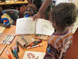 The Story of Warramurrungunji through the eyes of Minjilang Students