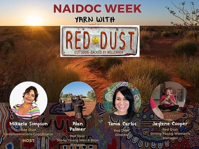 Red Dust NAIDOC Week Yarn 2026