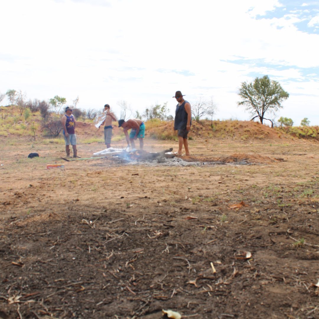 Fellas making fire RDK Outstations
