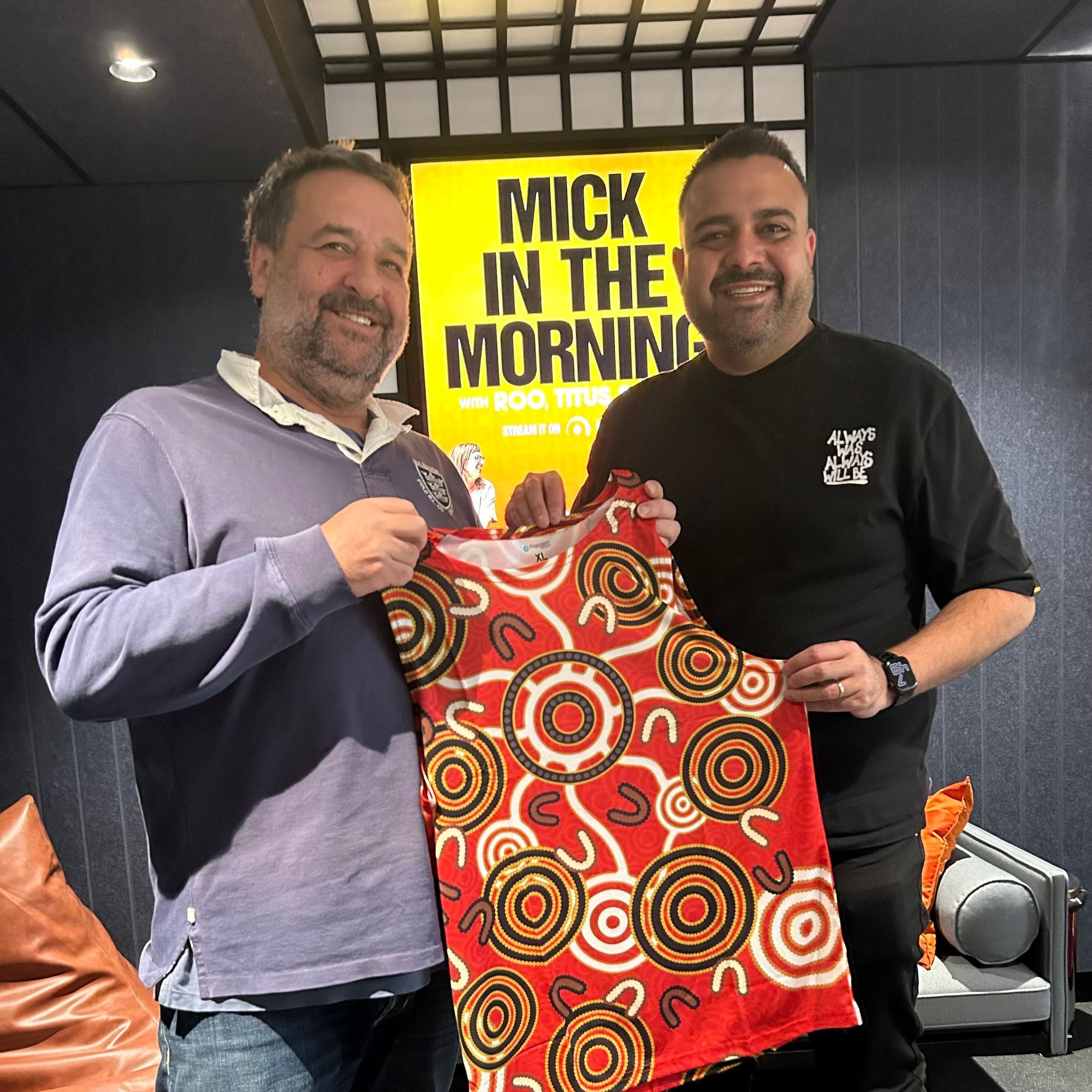 Mick and Dane for Red Dust Matched Giving Day