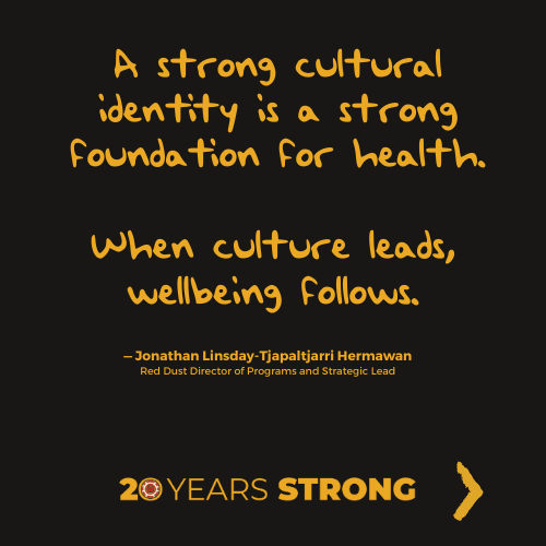 Red Dust 20 Years Strong Culture is Strength 4