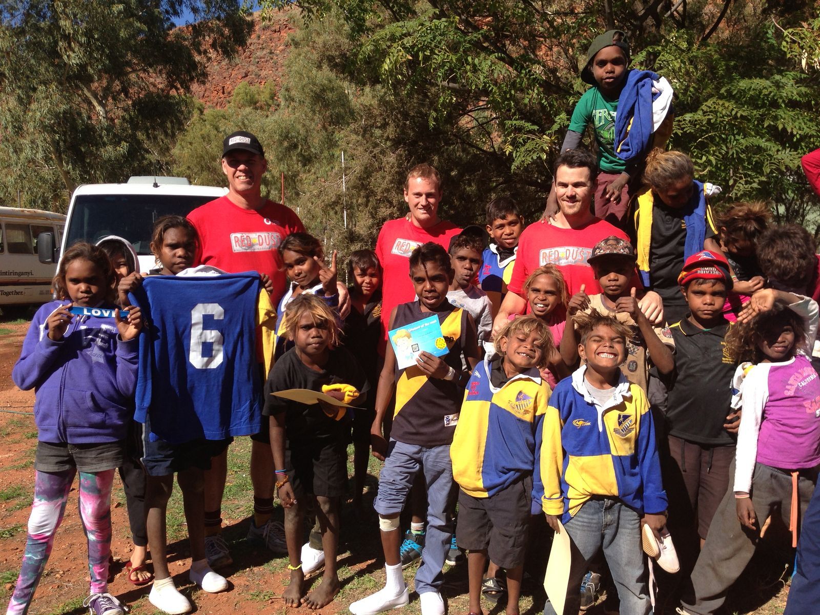 Red Dust 20 Years Strong Day 1 role models with young mob